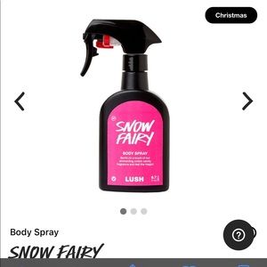 Lush Cosmetics Snow Fairy Body Spray
